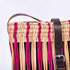 Handcrafted French Basket with Pink Stripe - Decorative, Versatile, Eco-Friendly